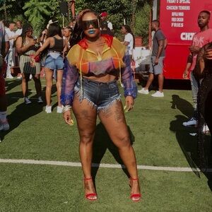 Denim Frayed Hem Women Shorts